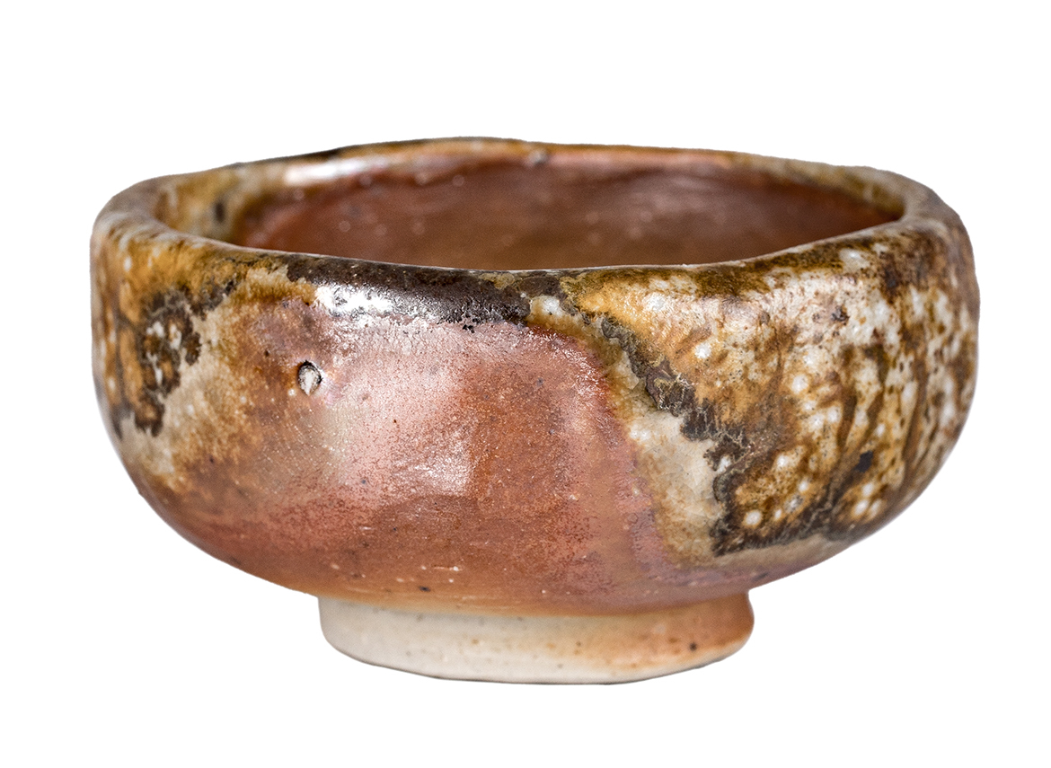 Пиала # 52180, дровяной обжиг, керамика Дэхуа, ручная работа, 95 мл.