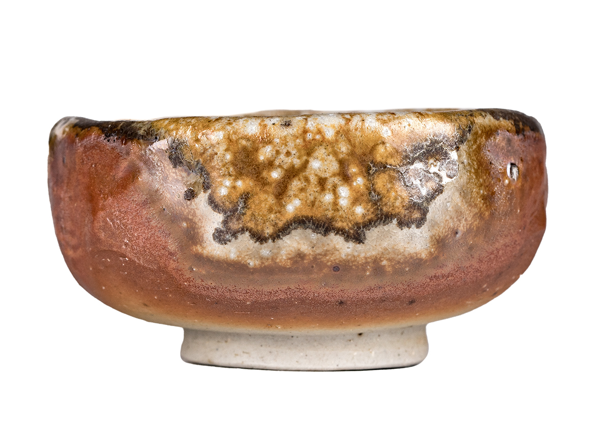 Пиала # 52180, дровяной обжиг, керамика Дэхуа, ручная работа, 95 мл.