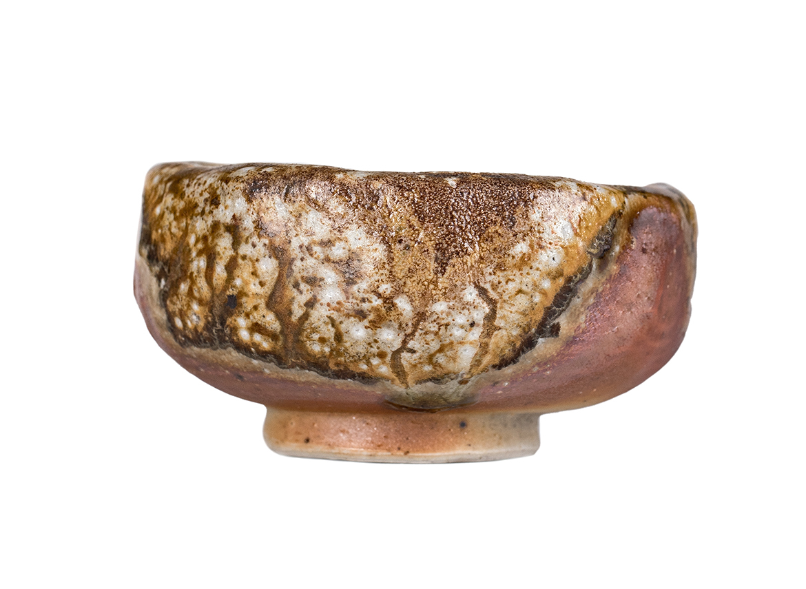 Пиала # 52180, дровяной обжиг, керамика Дэхуа, ручная работа, 95 мл.