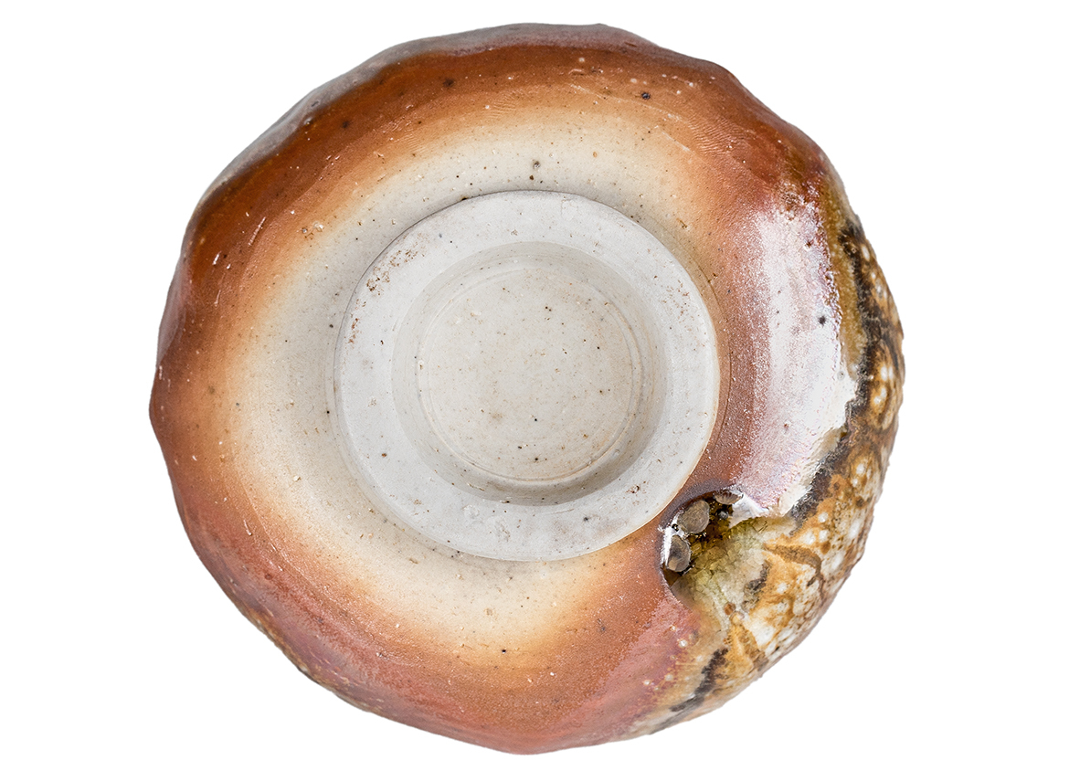 Пиала # 52180, дровяной обжиг, керамика Дэхуа, ручная работа, 95 мл.