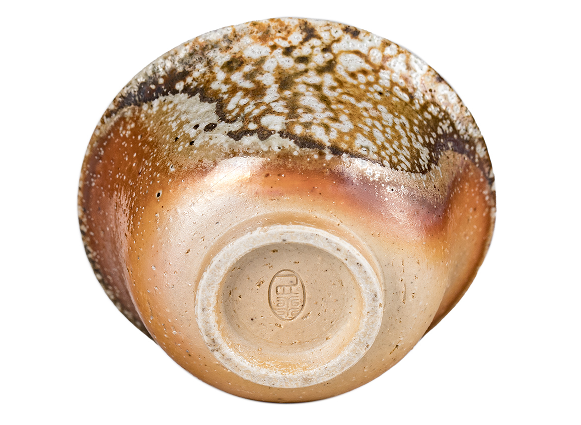 Гайвань # 52182, дровяной обжиг, керамика Дэхуа, ручная работа, 80 мл.