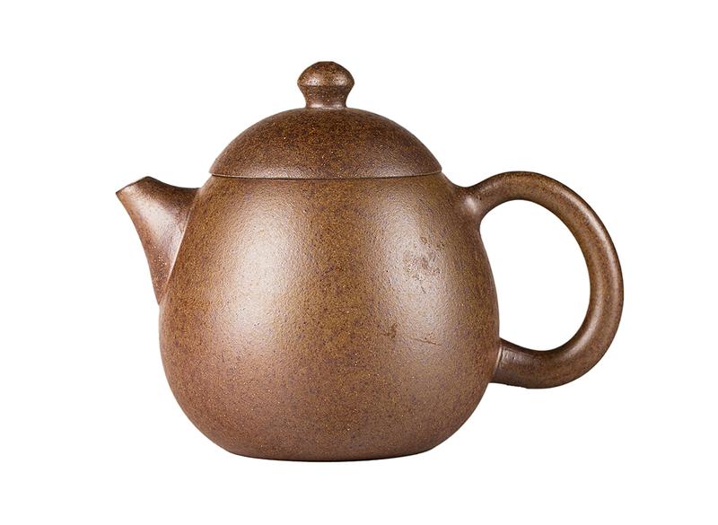 Чайник # 52185, дровяной обжиг/исинская глина, ручная работа, 185 мл.