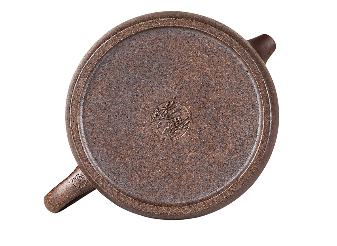 Чайник # 52186, дровяной обжиг/исинская глина, ручная работа, 135 мл.