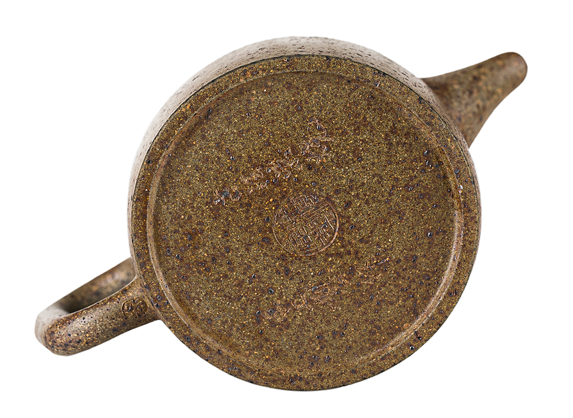 Чайник # 52188, дровяной обжиг/исинская глина, ручная работа, 285 мл.