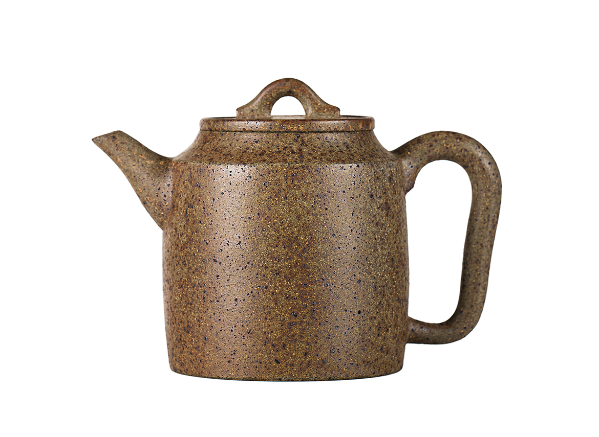 Чайник # 52188, дровяной обжиг/исинская глина, ручная работа, 285 мл.