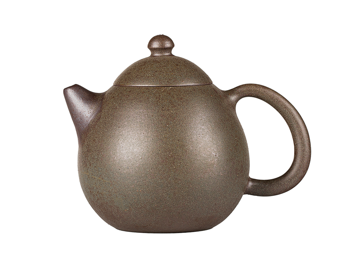 Чайник # 52190, дровяной обжиг/исинская глина, ручная работа, 240 мл.
