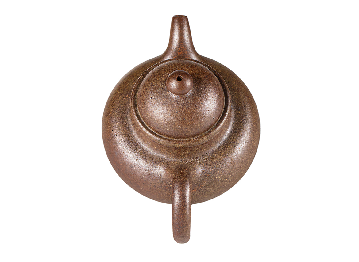 Чайник # 52191, дровяной обжиг/исинская глина, ручная работа, 110 мл.