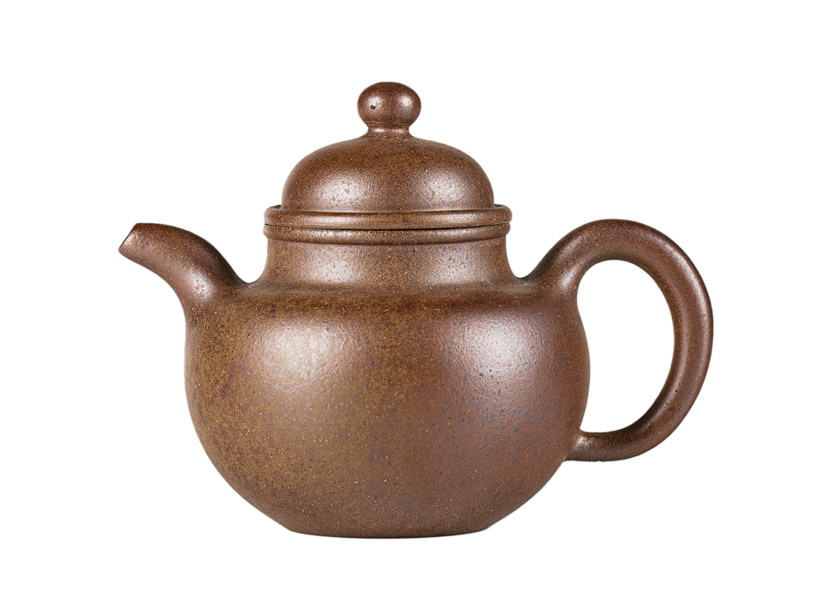 Чайник # 52191, дровяной обжиг/исинская глина, ручная работа, 110 мл.