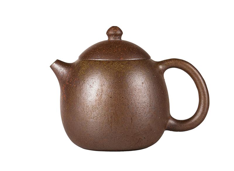 Чайник # 52194, дровяной обжиг/исинская глина, ручная работа, 90 мл.