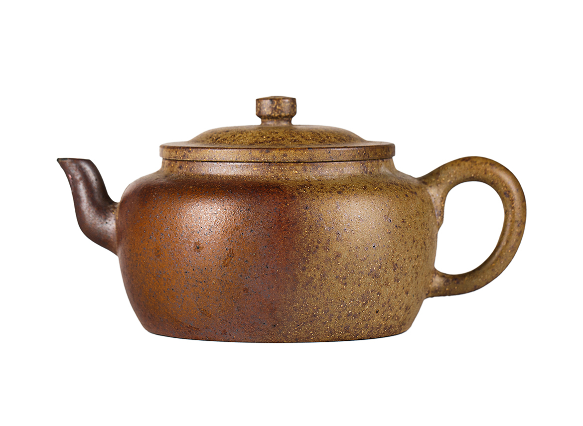 Чайник # 52195, дровяной обжиг/исинская глина, ручная работа, 145 мл.