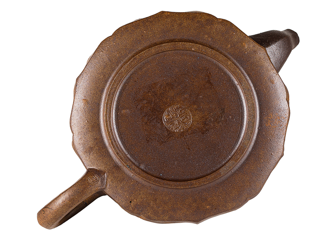 Чайник # 52199, дровяной обжиг/исинская глина, ручная работа, 230 мл.