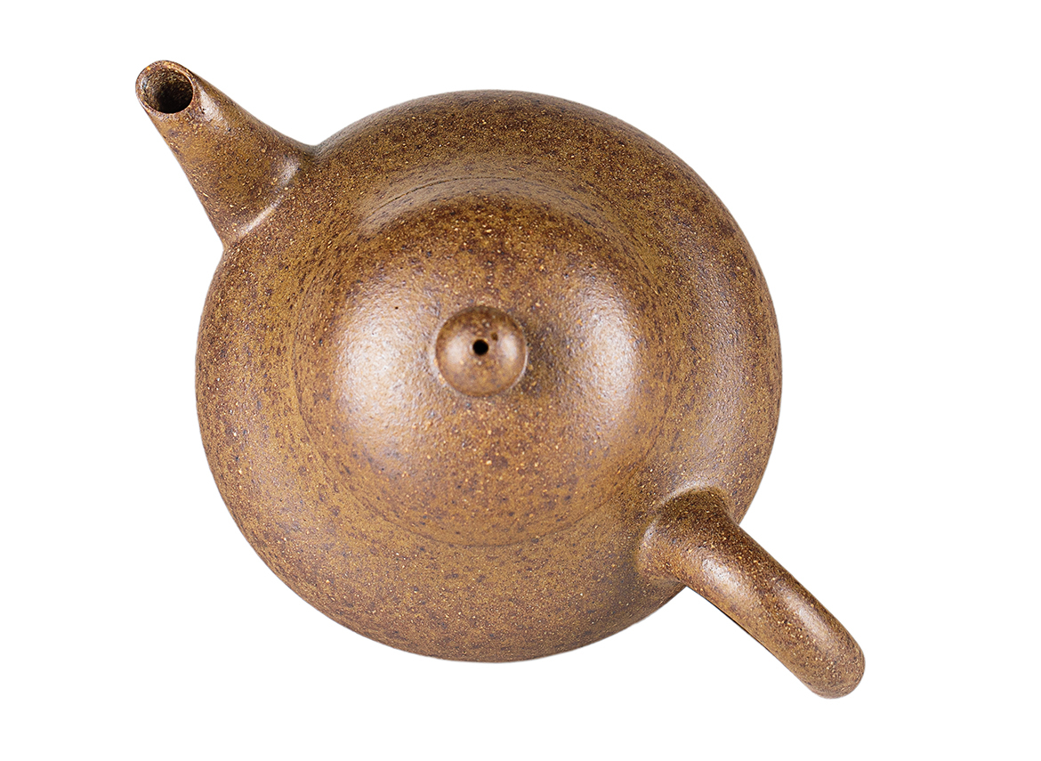 Чайник # 52201, дровяной обжиг/исинская глина, ручная работа, 105 мл.