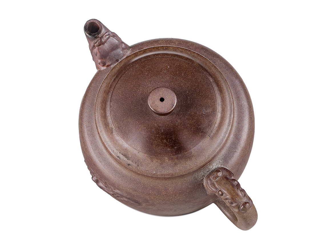 Чайник # 52207, дровяной обжиг/исинская глина, ручная работа, 310 мл.