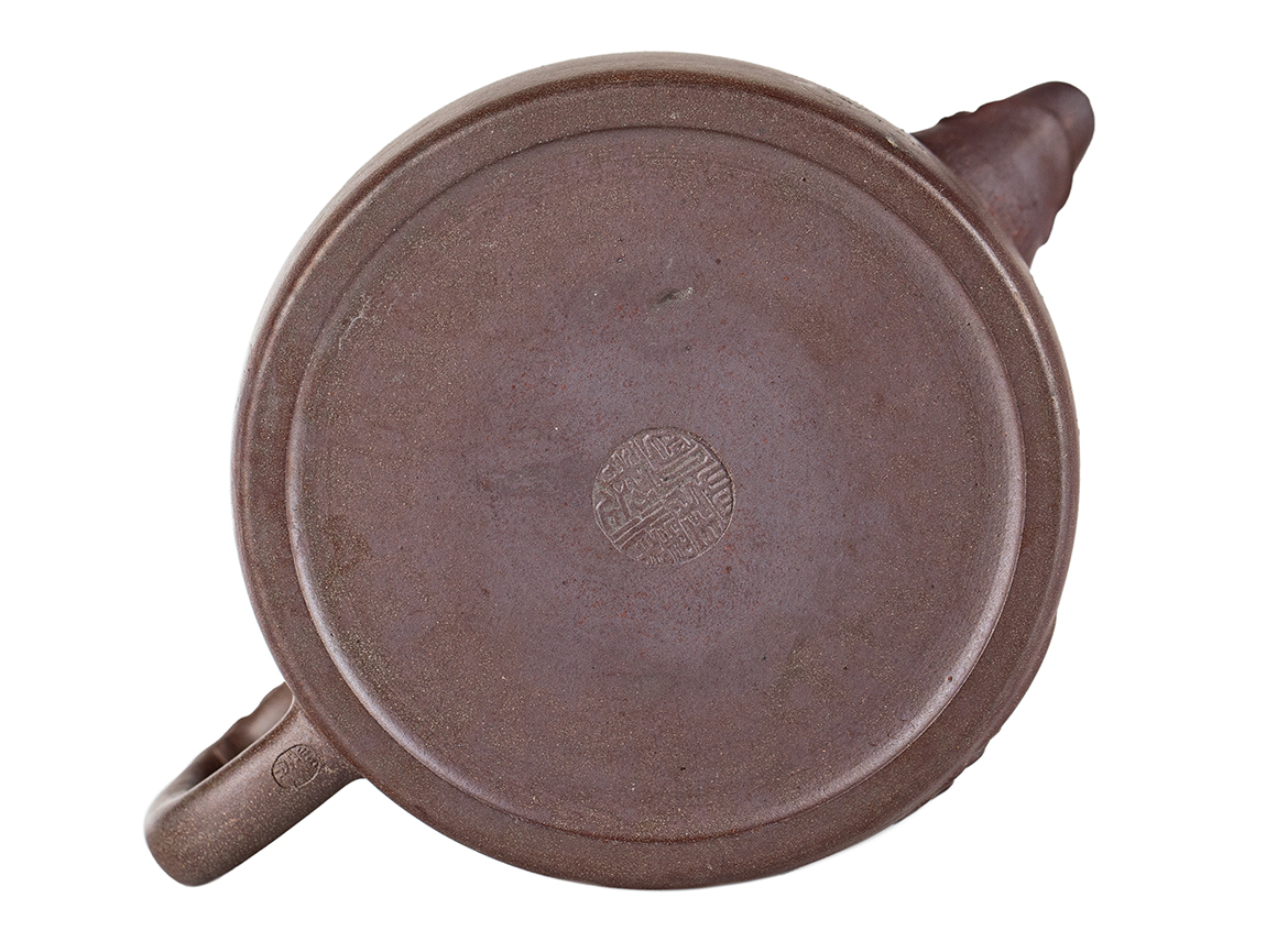 Чайник # 52207, дровяной обжиг/исинская глина, ручная работа, 310 мл.