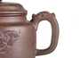 Чайник # 52207, дровяной обжиг/исинская глина, ручная работа, 310 мл.