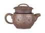 Чайник # 52208, дровяной обжиг/исинская глина, ручная работа, 280 мл.