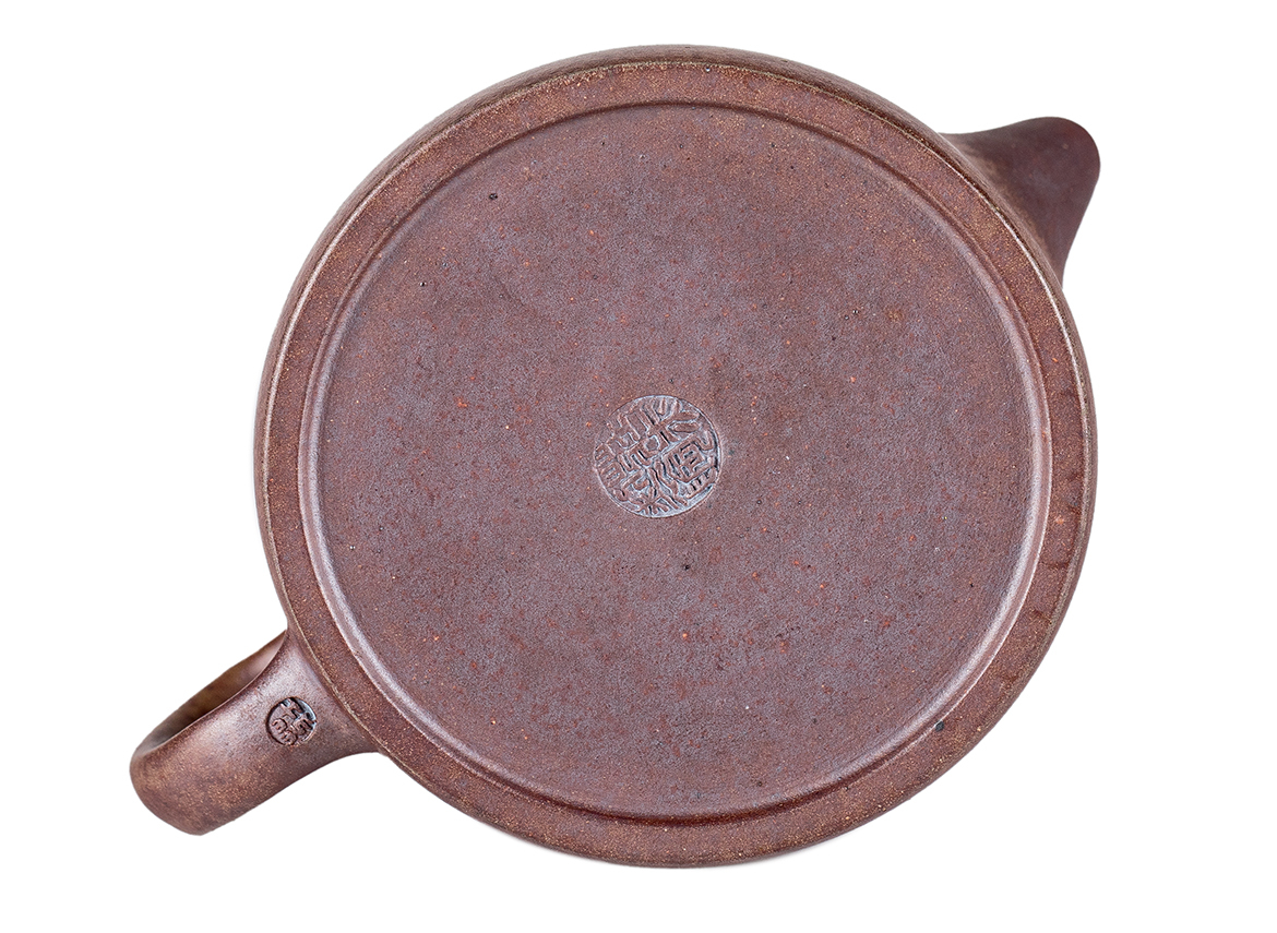 Чайник # 52214, дровяной обжиг/исинская глина, ручная работа, 170 мл.