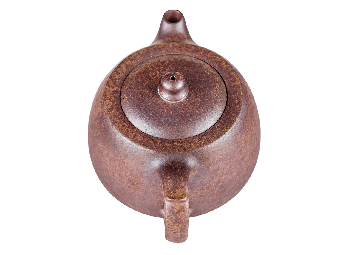 Чайник # 52214, дровяной обжиг/исинская глина, ручная работа, 170 мл.