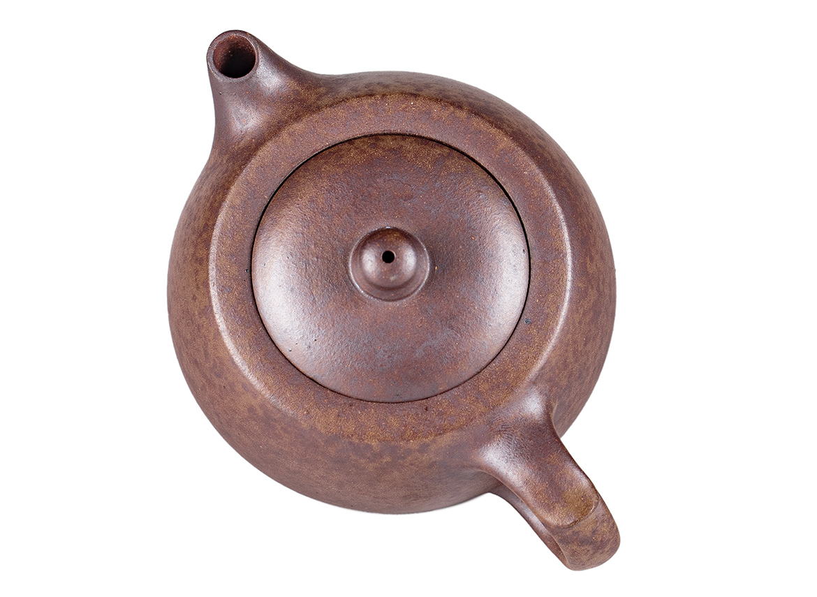 Чайник # 52214, дровяной обжиг/исинская глина, ручная работа, 170 мл.