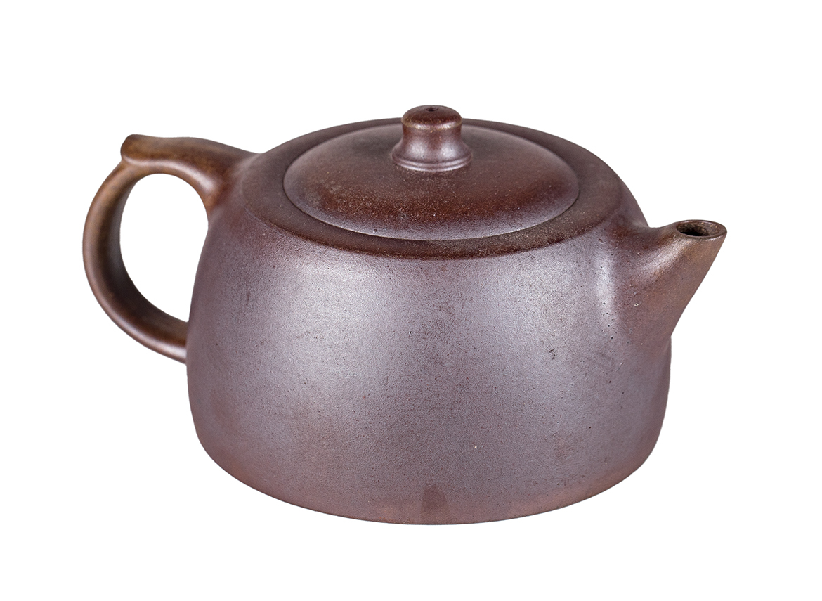 Чайник # 52216, дровяной обжиг/исинская глина, ручная работа, 170 мл.