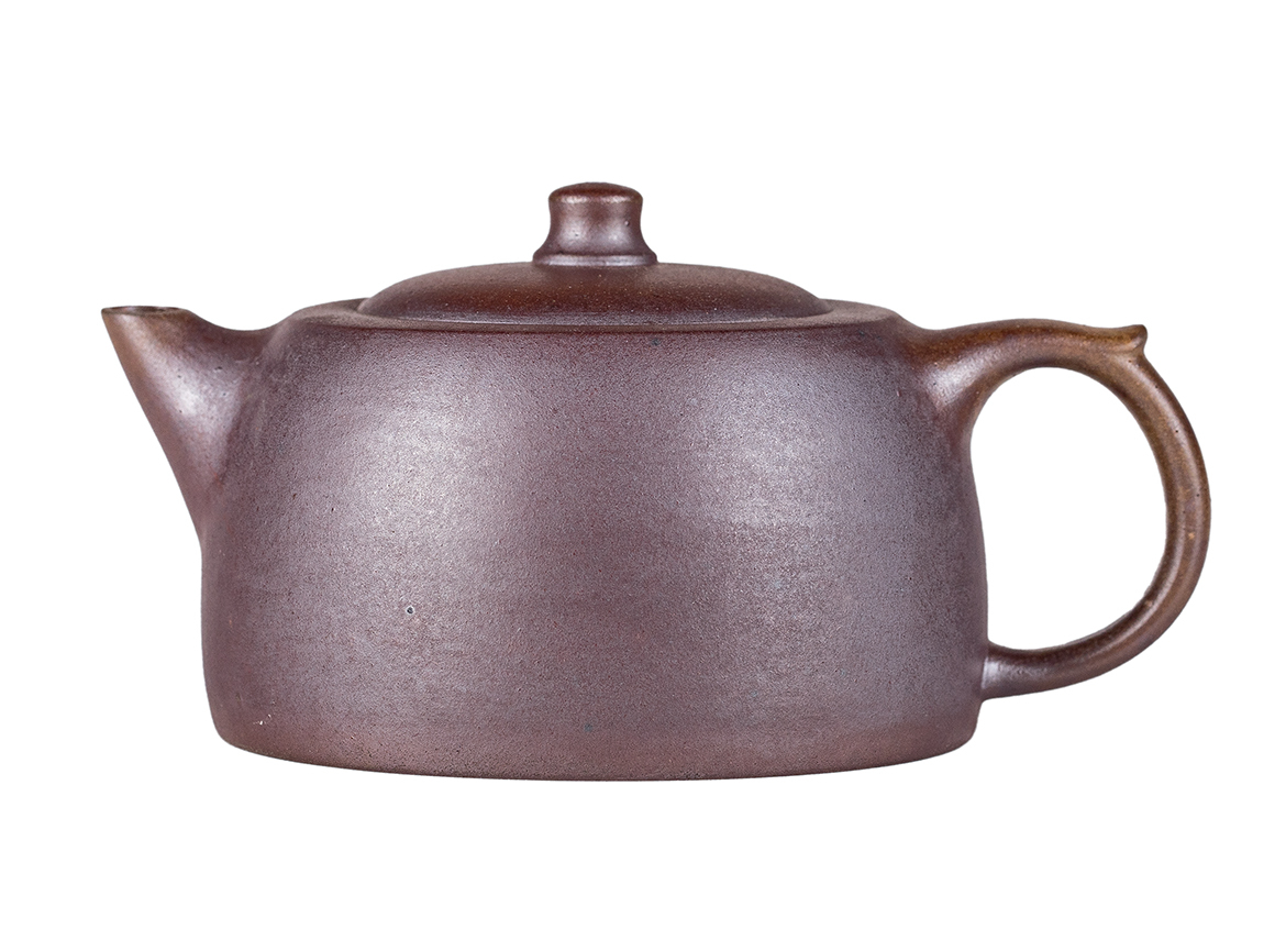 Чайник # 52216, дровяной обжиг/исинская глина, ручная работа, 170 мл.