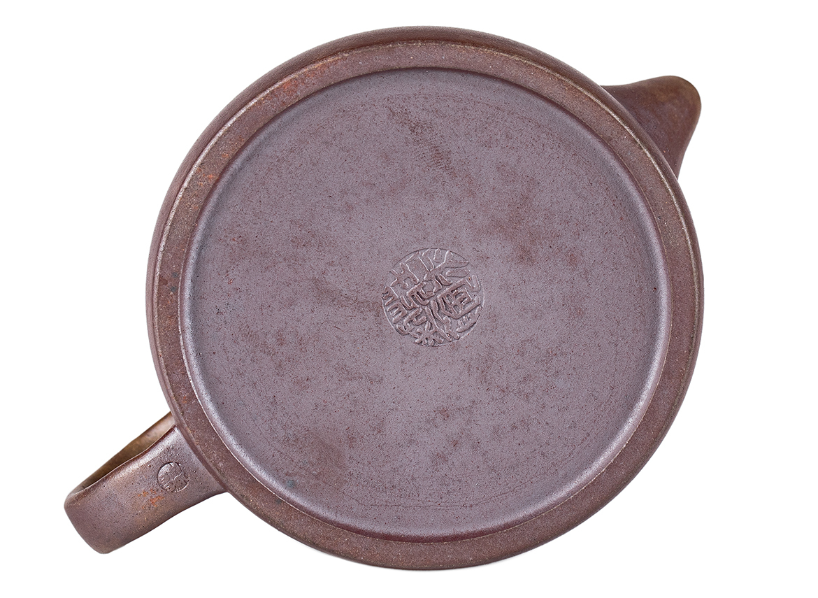 Чайник # 52216, дровяной обжиг/исинская глина, ручная работа, 170 мл.