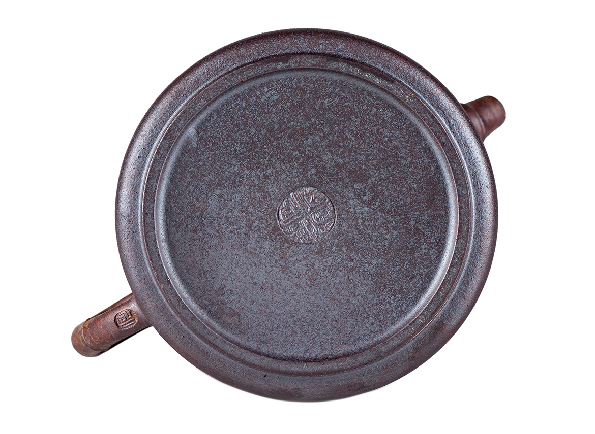 Чайник # 52222, дровяной обжиг/исинская глина, ручная работа, 220 мл.