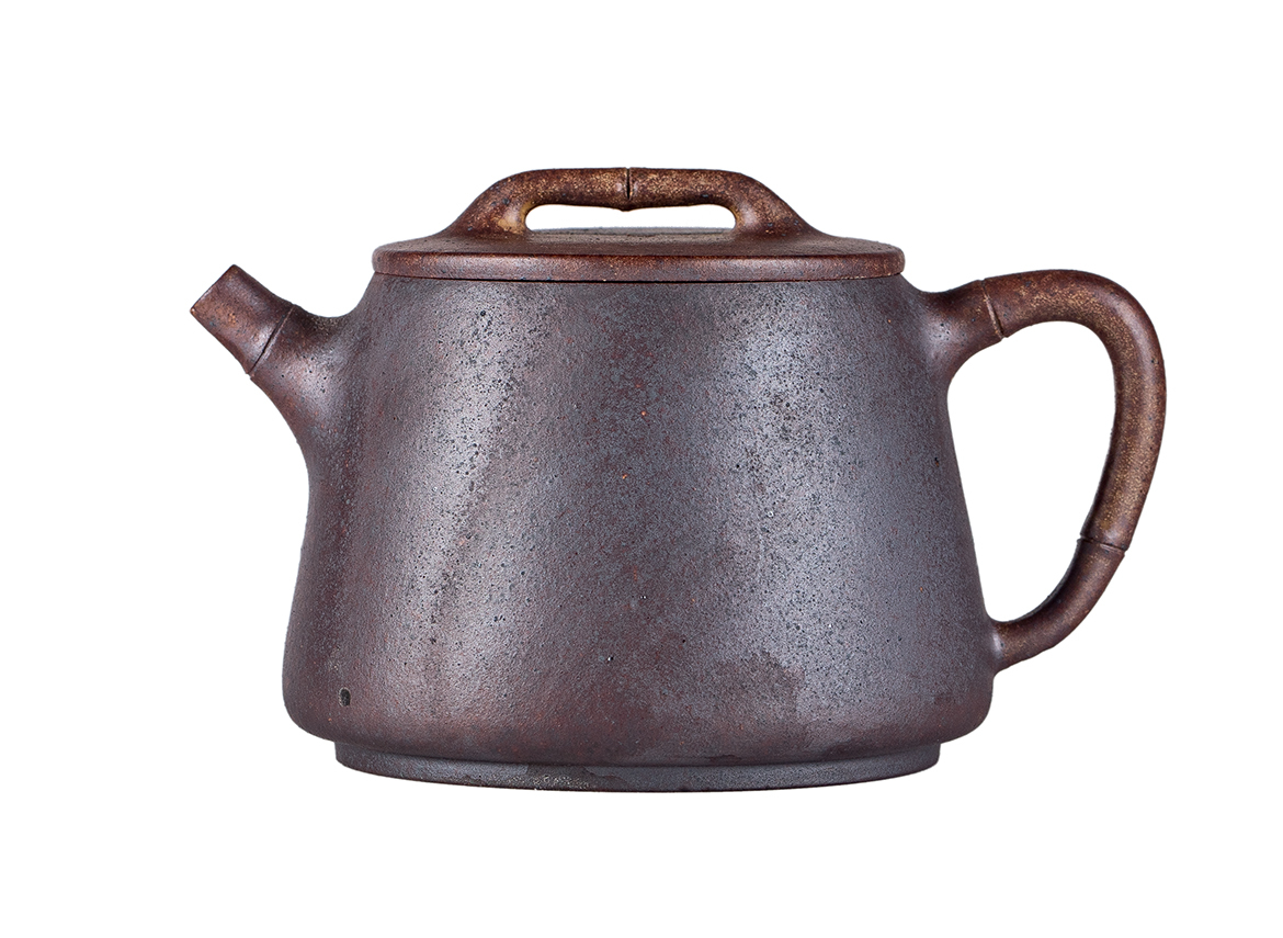 Чайник # 52222, дровяной обжиг/исинская глина, ручная работа, 220 мл.