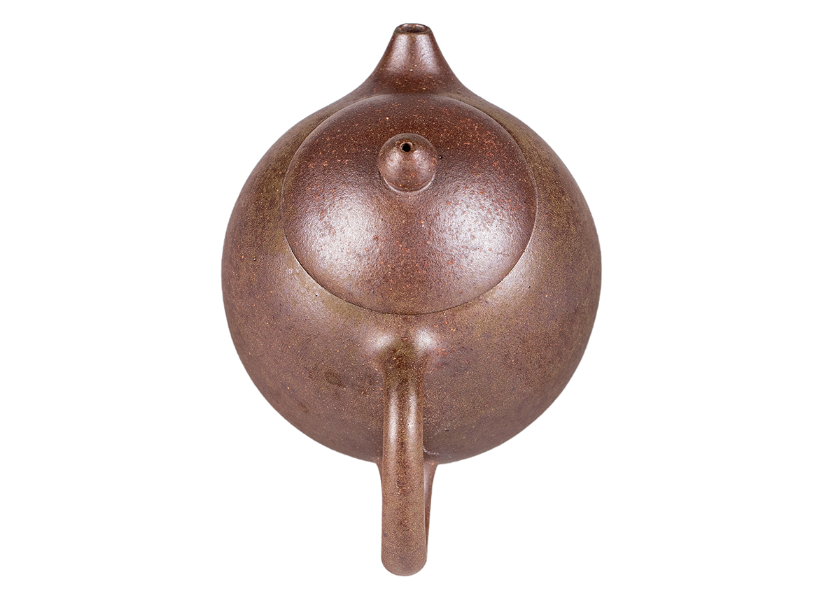 Чайник # 52233, дровяной обжиг/исинская глина, ручная работа, 85 мл.