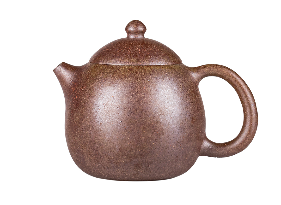 Чайник # 52233, дровяной обжиг/исинская глина, ручная работа, 85 мл.