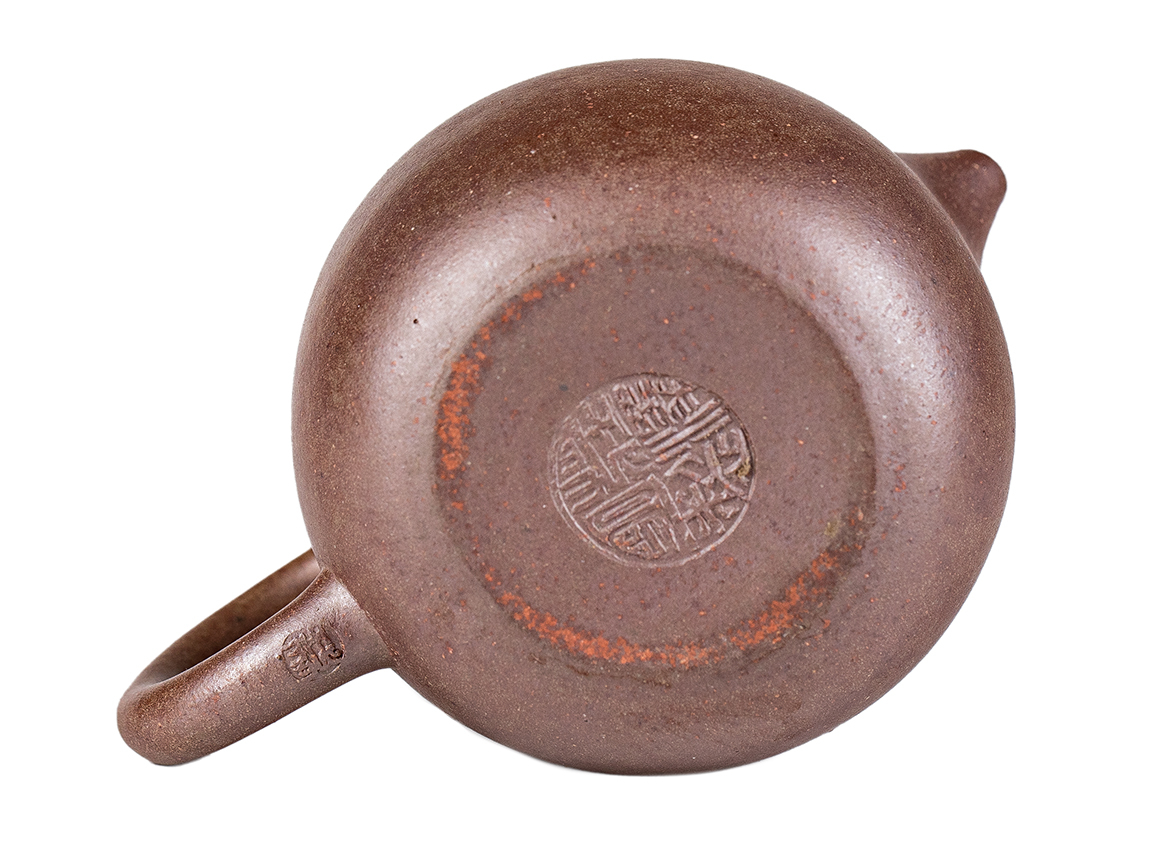 Чайник # 52233, дровяной обжиг/исинская глина, ручная работа, 85 мл.