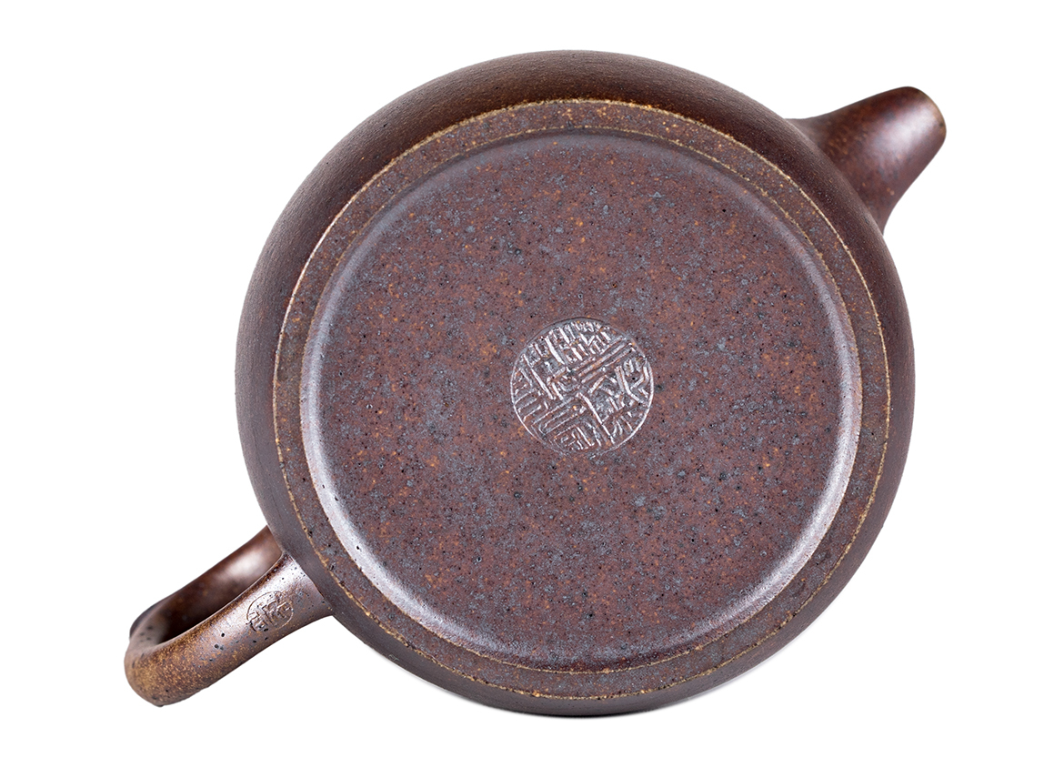 Чайник # 52235, дровяной обжиг/исинская глина, ручная работа, 200 мл.