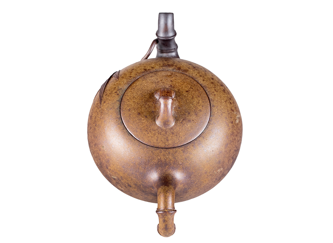 Чайник # 52236, дровяной обжиг/исинская глина, ручная работа, 260 мл.