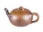Чайник # 52236, дровяной обжиг/исинская глина, ручная работа, 260 мл.