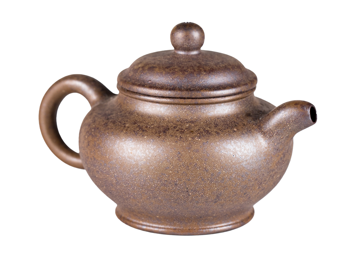 Чайник # 52238, дровяной обжиг/исинская глина, ручная работа, 170 мл.