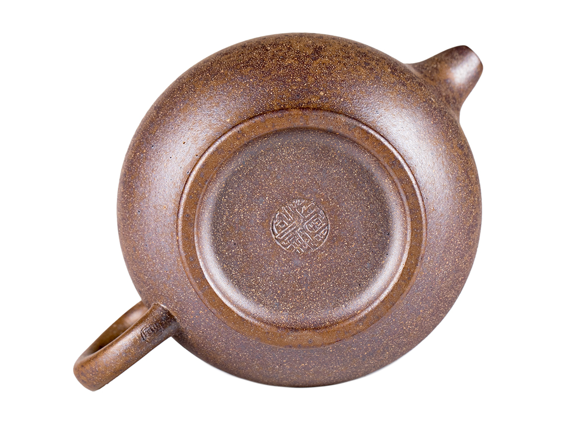 Чайник # 52238, дровяной обжиг/исинская глина, ручная работа, 170 мл.