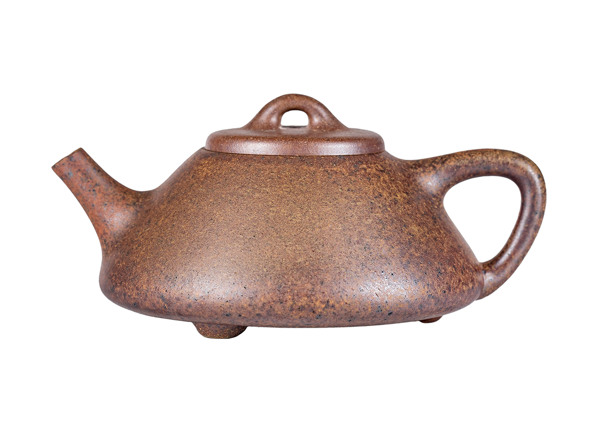 Чайник # 52239, дровяной обжиг/исинская глина, ручная работа, 160 мл.