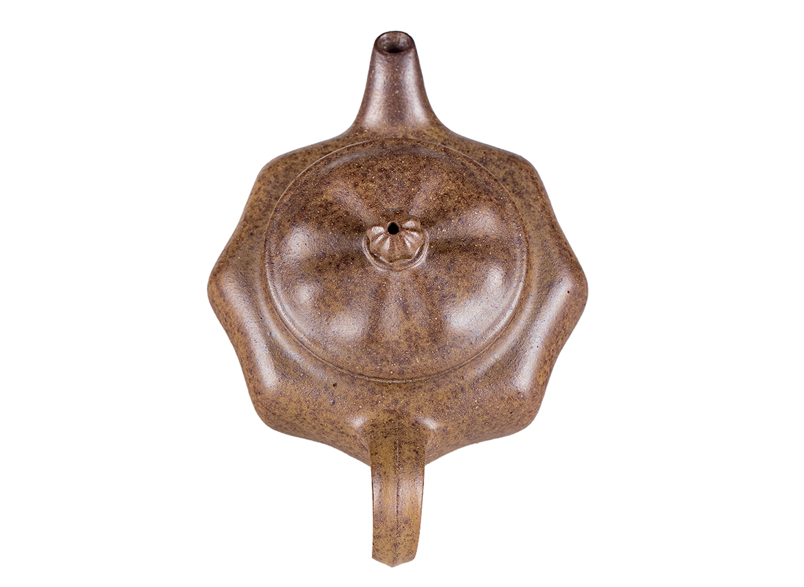 Чайник # 52242, дровяной обжиг/исинская глина, ручная работа, 140 мл.