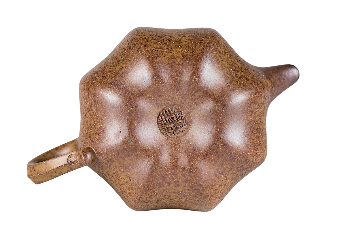 Чайник # 52242, дровяной обжиг/исинская глина, ручная работа, 140 мл.