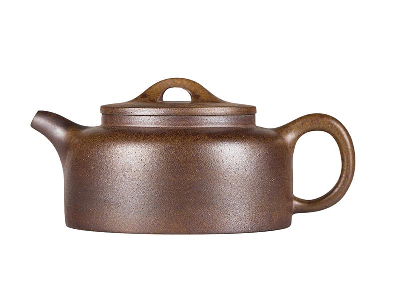 Чайник # 52248, дровяной обжиг/исинская глина, ручная работа, 150 мл.