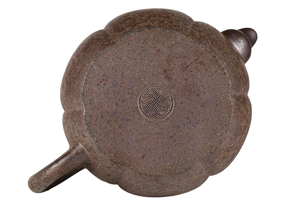 Чайник # 52255, дровяной обжиг/исинская глина, ручная работа, 300 мл.