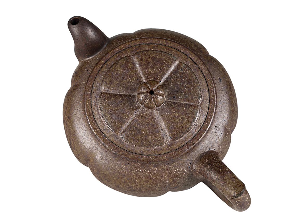 Чайник # 52255, дровяной обжиг/исинская глина, ручная работа, 300 мл.