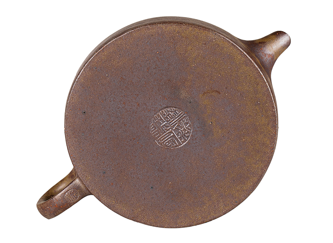 Чайник # 52261, дровяной обжиг/исинская глина, ручная работа, 100 мл.