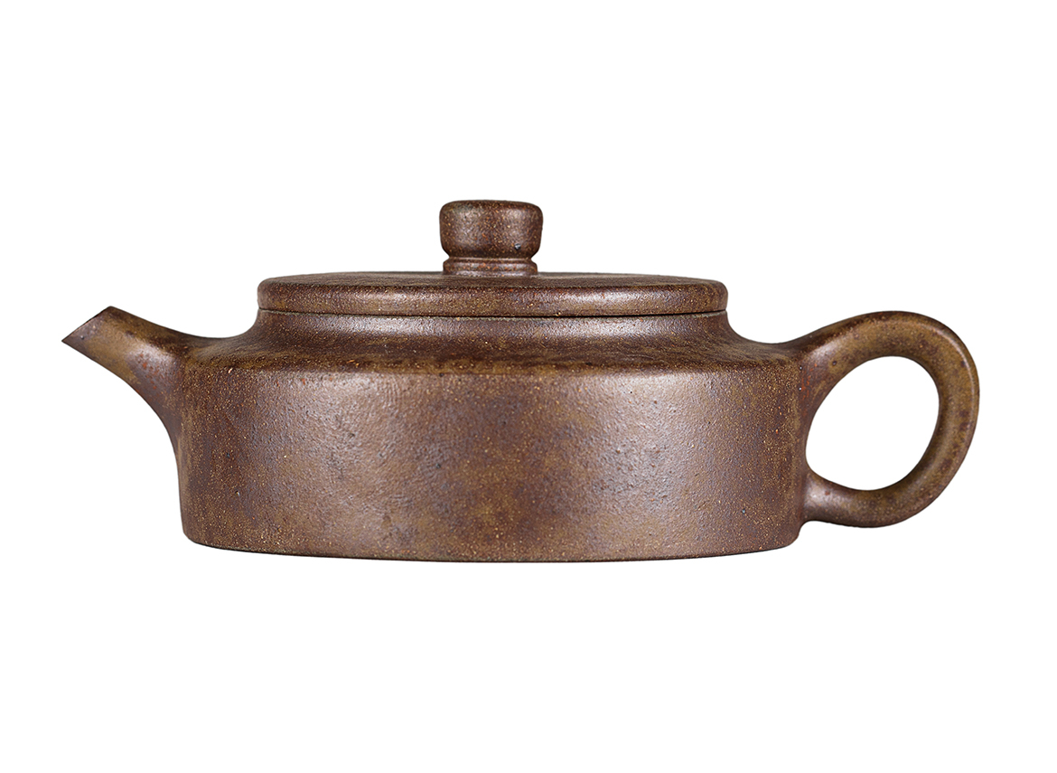Чайник # 52261, дровяной обжиг/исинская глина, ручная работа, 100 мл.