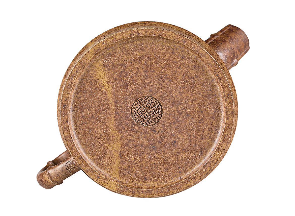 Чайник # 52262, дровяной обжиг/исинская глина, ручная работа, 120 мл.