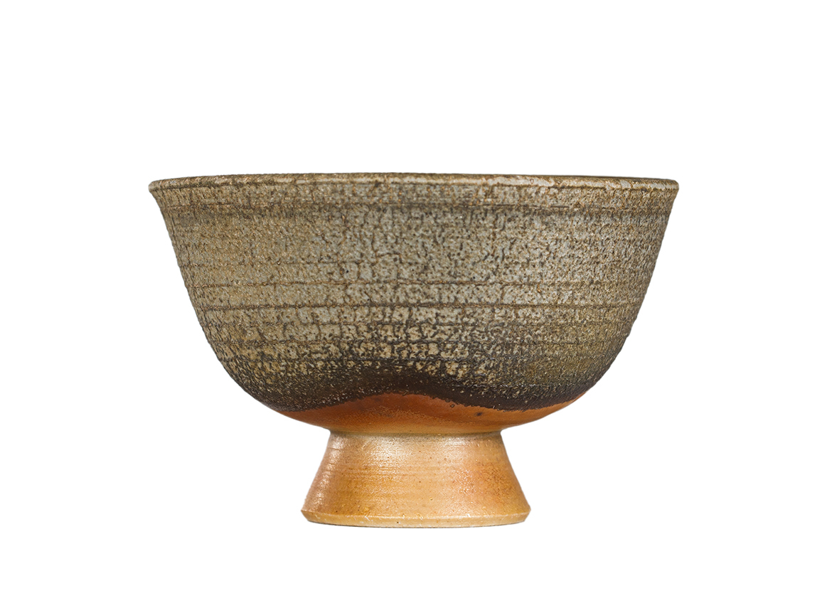 Чайник # 52262, дровяной обжиг/исинская глина, ручная работа, 120 мл.