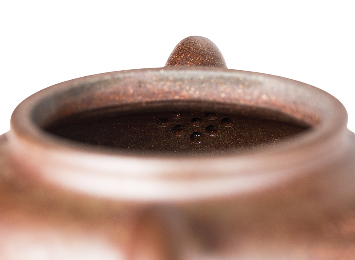 Чайник # 52263, дровяной обжиг/исинская глина, ручная работа, 200 мл.