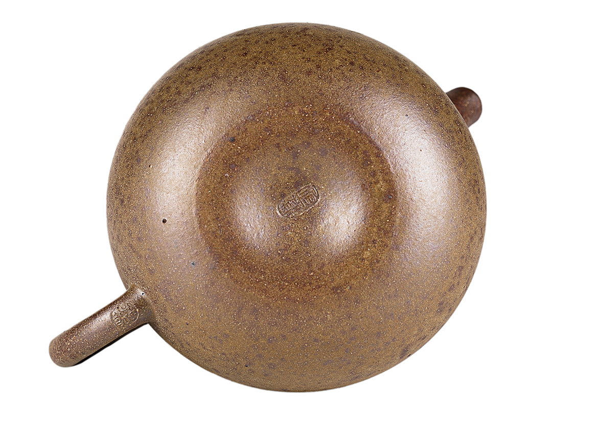 Чайник # 52268, дровяной обжиг/исинская глина, ручная работа, 140 мл.