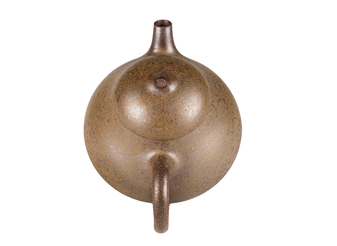 Чайник # 52268, дровяной обжиг/исинская глина, ручная работа, 140 мл.