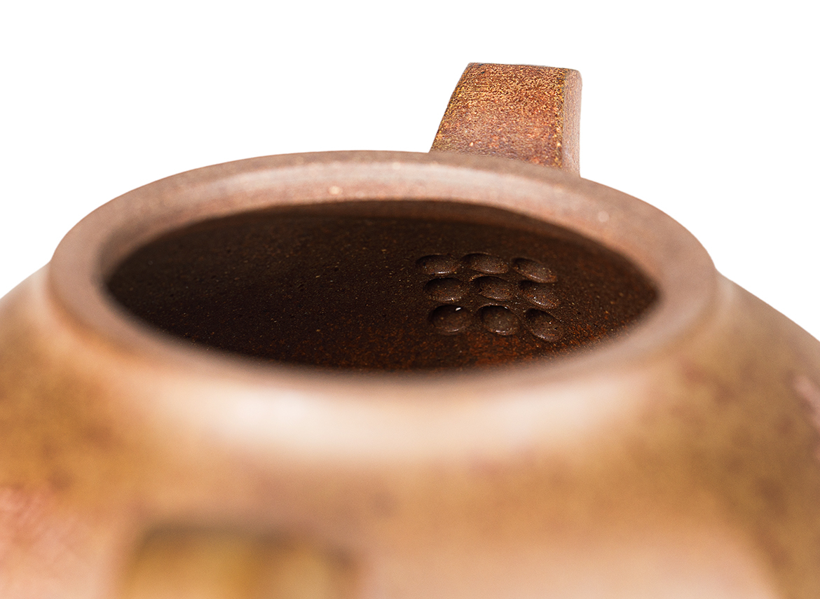 Чайник # 52269, дровяной обжиг/исинская глина, ручная работа, 250 мл.
